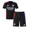 Baby Fußballbekleidung Olympique Lyonnais Auswärtstrikot 2024-25 Kurzarm (+ kurze hosen)